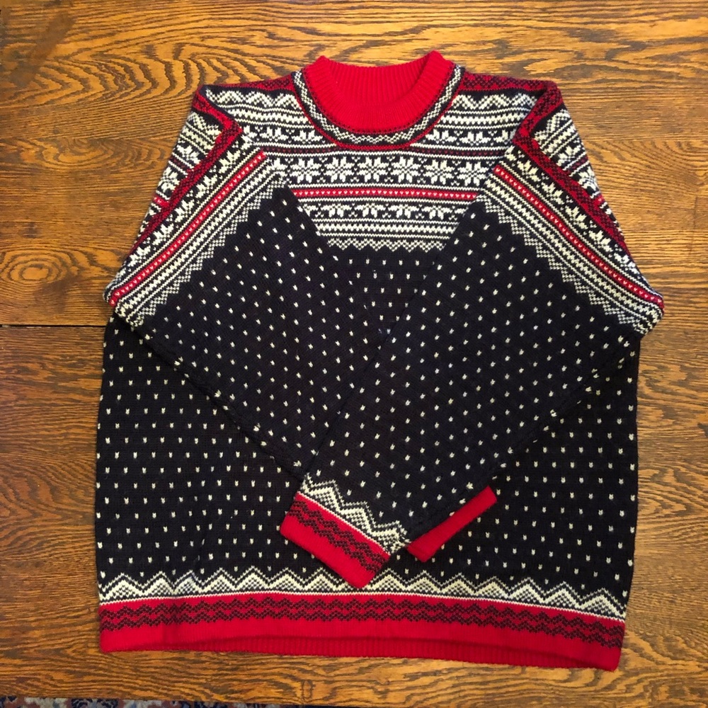 Classic Land’s End 100% Wool Sweater - Sz L